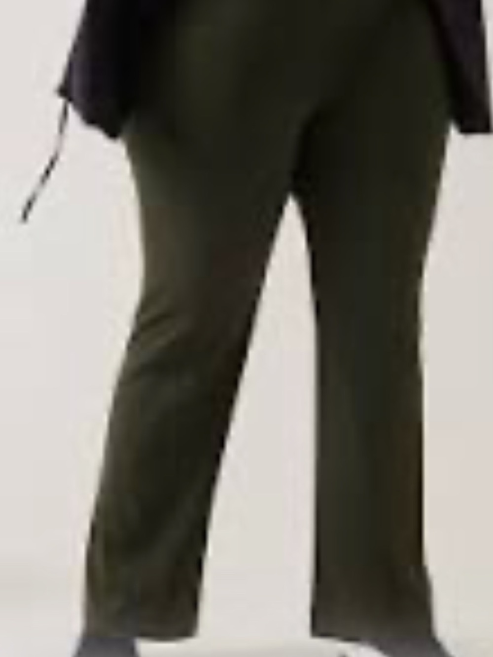 Athleta Olive Green Women's Delancey Straight-Leg Pant new with tag 3X - Picture 2 of 8